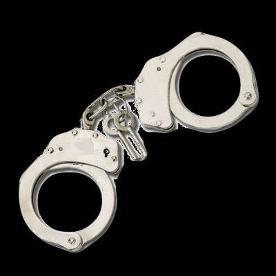 double locking steel handcuffs
